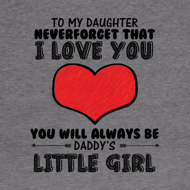 To my daughter, you will always be daddy's little girl by williamarmin